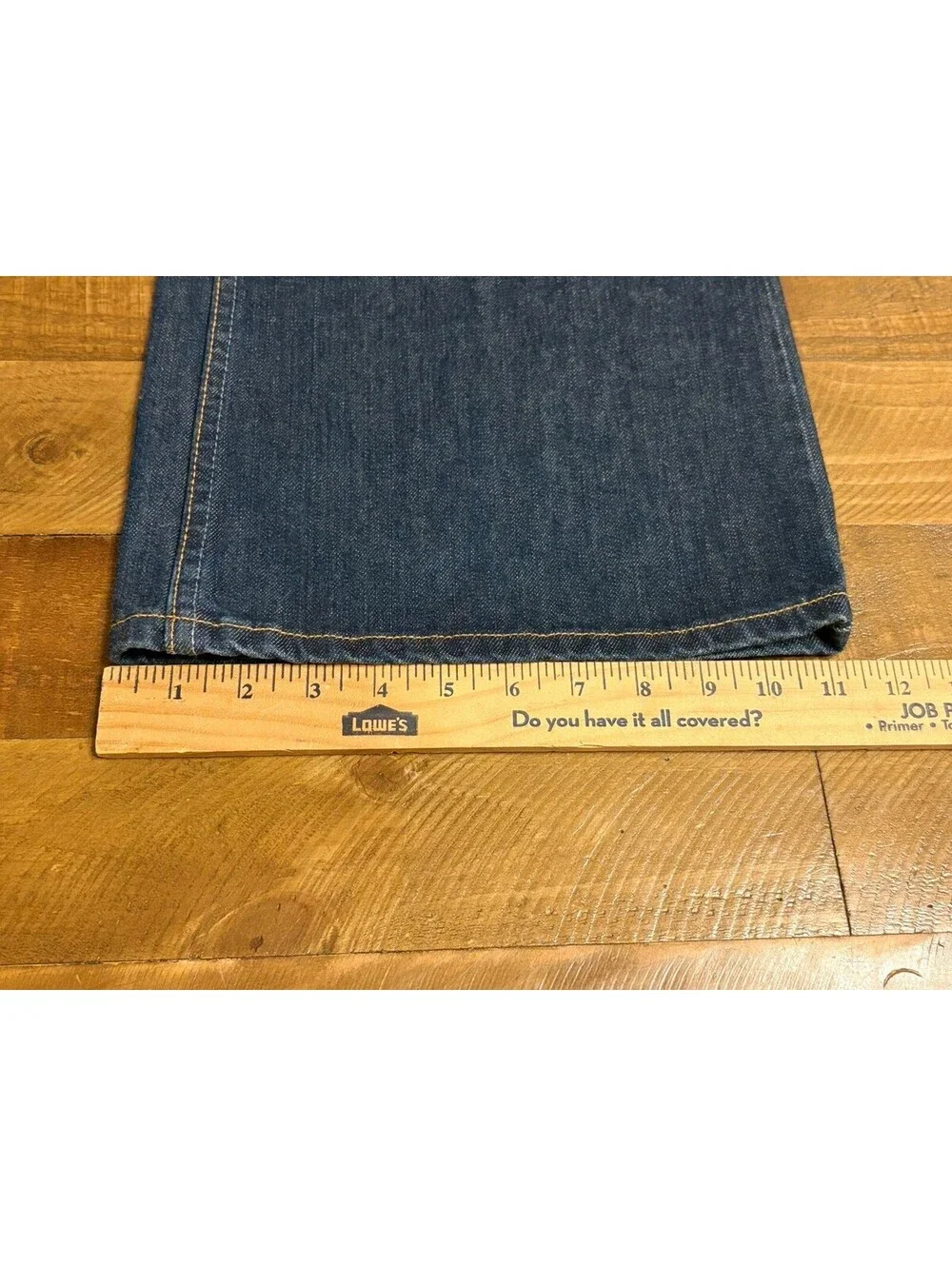 Levis 567 Low Loose Boot Relaxed Denim Jeans Dark Wash Men’s 38x30 Vintage Y2K